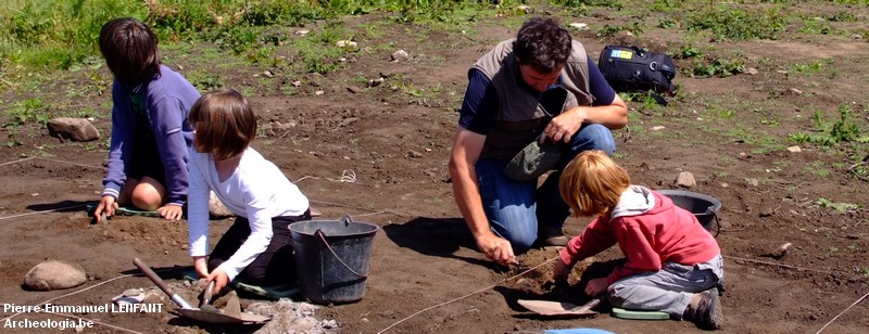 Pierre-Emmanuel LENFANT - Fouilles arch&eacute;ologiques - &Icirc;les d'Ouessant