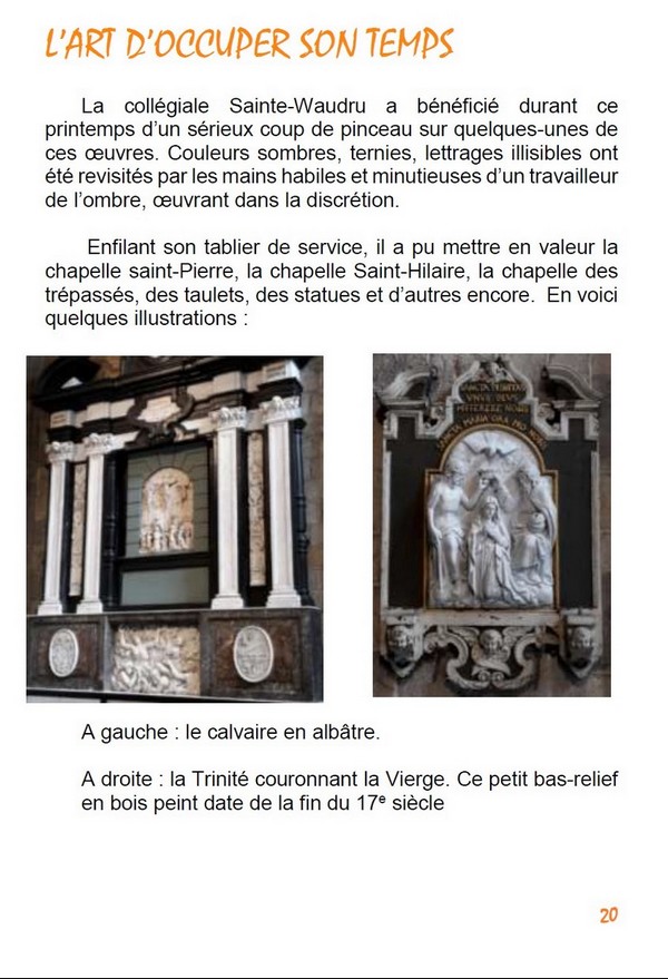 Belgique - "Collégiale Sainte-Waudru de Mons : une restauration "vantée" pour ses effets positifs"