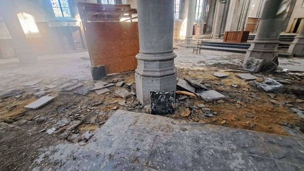 Eglise Saint-Basile de Couillet - Destruction imminente - Patrimoine en danger