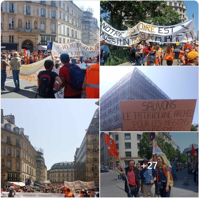 Ex-cursus&ndash; Quelques mots adress&eacute;s en marge de la mobilisation des arch&eacute;ologues &agrave; Paris et ailleurs (12 juin 2025)