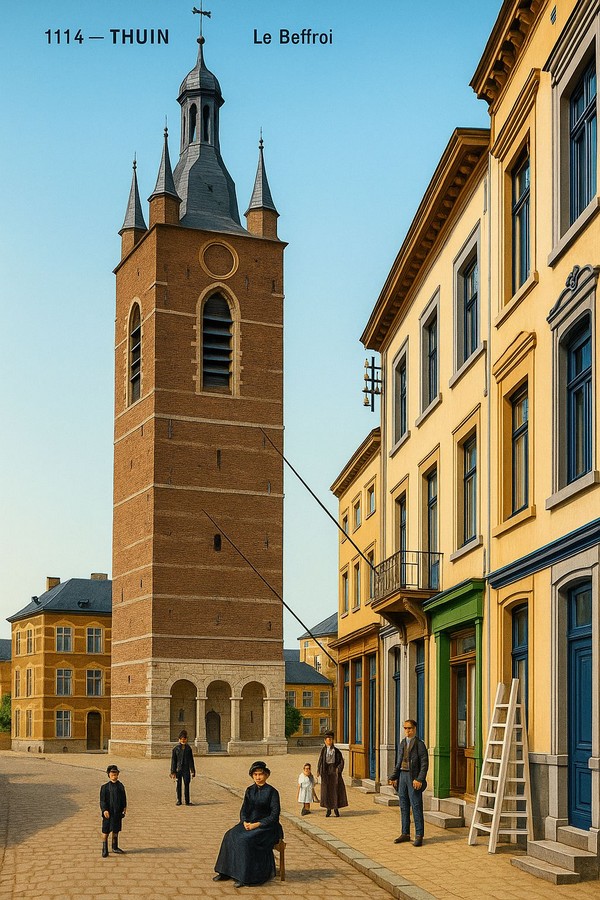 Communiqu&eacute; &ndash; R&eacute;novation du centre m&eacute;di&eacute;val de Thuin : un choix indigne du patrimoine UNESCO (Communaut&eacute; Historia, 27 juin 2025)