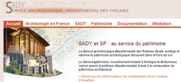 SADY - service archéologique départemental des Yvelines