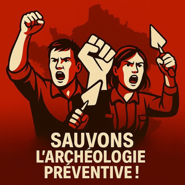 France - Sauvons la recherche arch&eacute;ologique ! Haro sur la destruction silencieuse du patrimoine arch&eacute;ologique ! P&eacute;tition &agrave; signer (6 mai 2025)